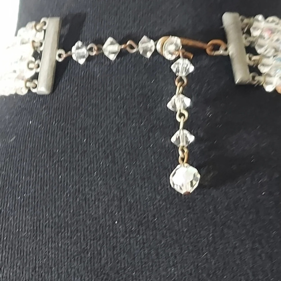 Vintage Aurora Borealis 4 Strand Necklace - Picture 3 of 11